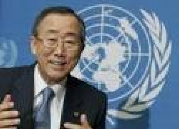 Sekjen PBB Ban Ki-moon