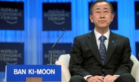 Sekjen PBB Ban Ki Moon