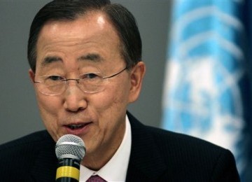 Sekjen PPB Ban Ki-moon.