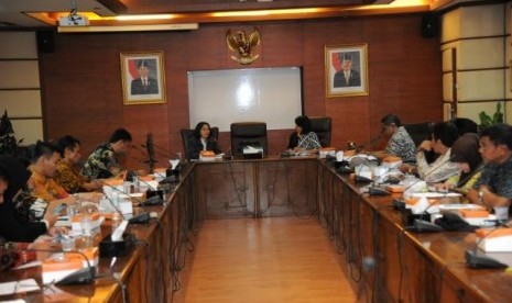 Sekretariat Jenderal DPR RI Damayanti menerima kunjungan DPRD Kota Yogyakarta.