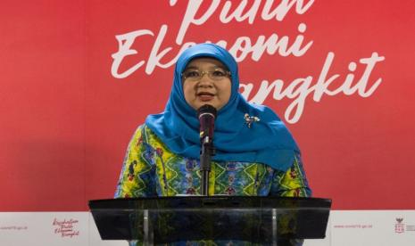 Kepala Biro Komunikasi dan Pelayanan Publik Kementerian Kesehatan (Kemenkes) Siti Nadia Tarmizi.