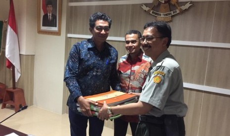 Sekretaris Jenderal Kementan, Syukur Iwantoro dalam pertemuan antara Kelompok Kerja (Pokja) PISAgro dengan jajaran Kementan di Jakarta, Kamis (15/11).. 