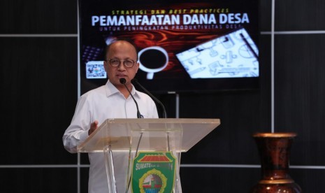 Sekretaris Jenderal Kementerian Desa, Pembangunan Daerah Tertinggal dan Transmigrasi Anwar Sanusi.