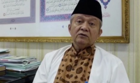 Sekjen MUI Imbau Jamaah Tabligh Batalkan Acara di Gowa. Sekretaris Jenderal (Sekjen) Majelis Ulama Indonesia (MUI) Anwar Abbas(Republika TV/Havid Al Vizki)