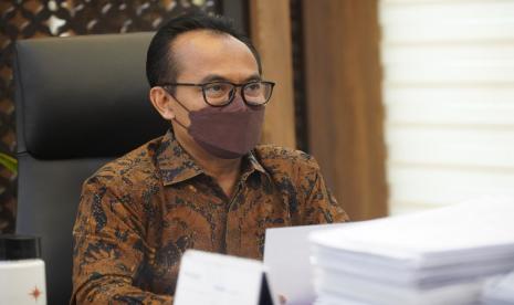 Sekretaris Kementerian Koordinator Bidang Perekonomian Susiwijono Moegiarso (Kemenko Perekonomian).