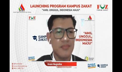 Sekretaris Umum Forum Zakat Irvan Nugraha mengatakan Program Kampus Zakat ini hadir karena menyadari karena tidak terhitungnya ide besar yang untuk Gerakan Zakat yang lahir dari instansi Pendidikan Tinggi. 