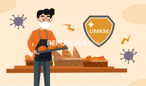 Sektor UMKM terdampak pandemi Covid-19 (ilustrasi). Pemerintah memberikan keringanan utang bagi 36.283 debitur kecil yang terdampak pandemi Covid-19.