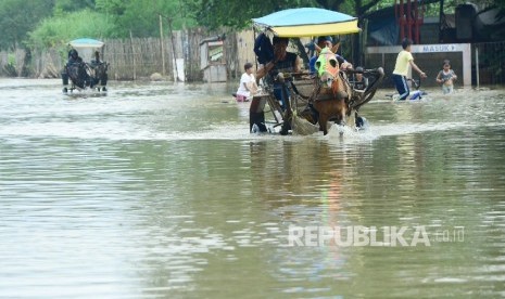 Banjir di Baleendah, Bandung (ilustrasi)