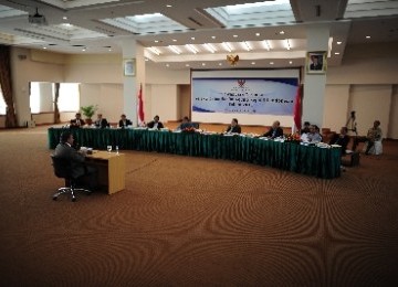  Seleksi calon Hakim Agung di gedung Komisi Yudisial, Jakarta.