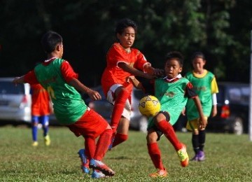 Seleksi Timnas U-12 beberapa waktu lalu