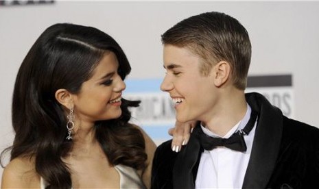 Selena Gomez dan Justin Bieber 