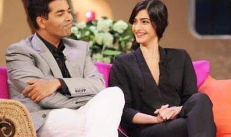 Selera fashion Bollywood berdasarkan zodiak, Karan Johar dan Sonam Kapoor