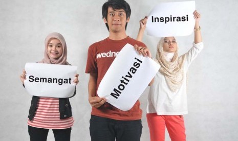 Semangat motivasi dan inspirasi anak muda (ilustrasi). Masalah mental dan perilaku remaja meningkat dua kali lipat saat pandemi.