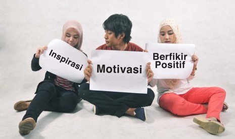 Semangat, motivasi, dan inspirasi (ilustrasi).