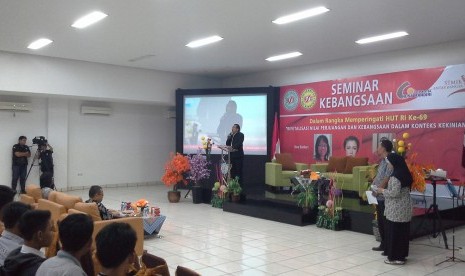 Seminar Kebangsaan merupakan salah satu kegiatan ilmiah yang diadakan oleh kampus BSI. 