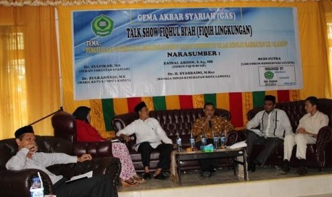 Talk Show Lingkungan di IAIN Zawiyah Cot Kala Langsa, Aceh