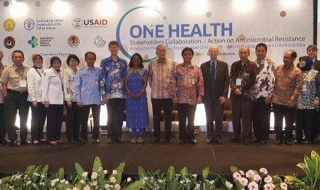 Seminar One Health di Jakarta, Kamis (16/3).