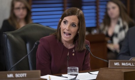 Senator Amerika Serikat (AS) Martha McSally.