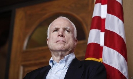 Senator AS John McCain.