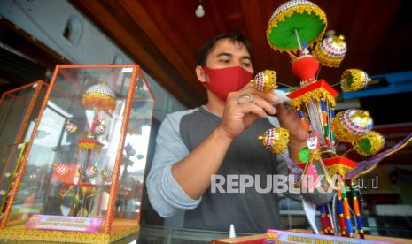 Miniatur Tabuik di Pariaman, Sumatra Barat. (Ilustrasi). Festival Budaya Tabuik biasa digelar pada 10 Muharram di Pariaman, Sumatra Barat.  