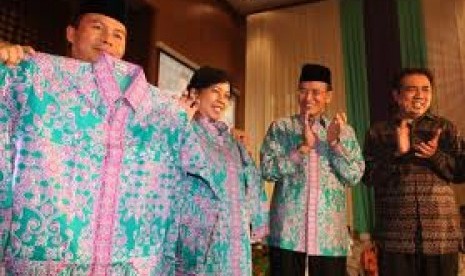 Seragam jamaah haji Indonesia 2012 