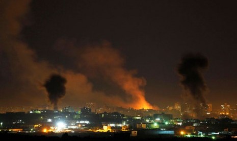 Serangan Israel di wilayah utara Gaza