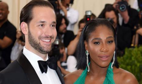 Foto: Serena Williams dan Alexis Ohanian