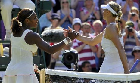 Serena Williams dan Maria Sharapova