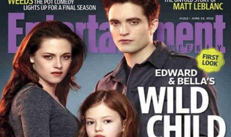 Serial Twilight  di sampul Entertainment Weekly