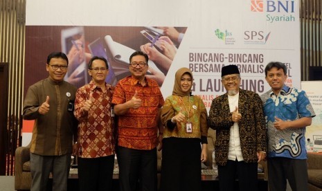 Serikat Perusahaan Pers (SPS) bersama Jurnalis Ekonomi Syariah (JES) mengadakan acara Bincang-bincang bersama Jurnalis dengan tema Mendorong Pertumbuhan Perbankan Syariah yang Berkualitas.