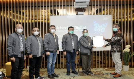 Sertifikat ISO 9001:2015. Mandiri Syariah memperoleh sertifikasi sistem manajemen mutu ISO 9001:2015 untuk layanan dan transaksi operasional perbankan. 