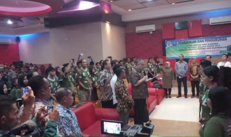 Setelah mengikuti pelatihan selama tiga hari, 200 Pemuda Maluku resmi dikukuhkan sebagai Kader Inti Pemuda Anti Narkoba (KIPAN).