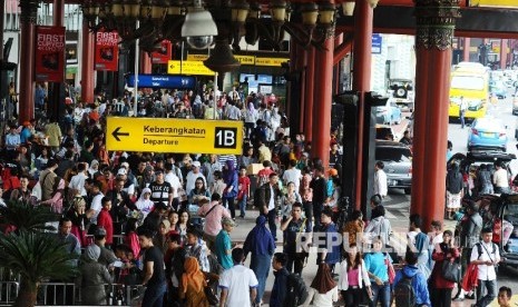 Setiap tahun bandara di seluruh Indonesia akan lebih padat saat mudik Lebaran.