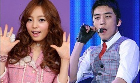 Seungri, kiri, dan Goo Hara.