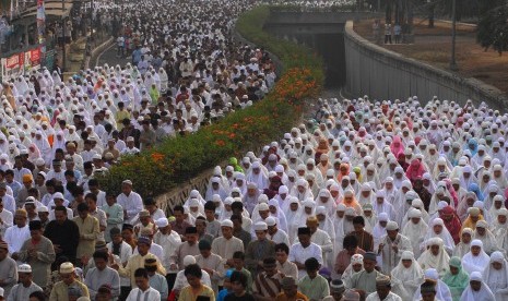 Shalat Idul Fitri (ilustrasi)