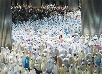 Shalat Ied di Masjid Istiqlal, Jakarta (ilustrasi).