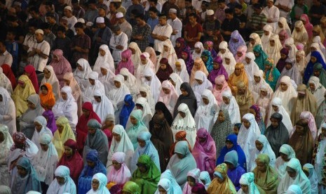 Shalat tarawih di bulan suci Ramadhan