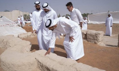 Sheikh Mohamed bin Zayed Al Nahyan, Putra Mahkota Abu Dhabi. 