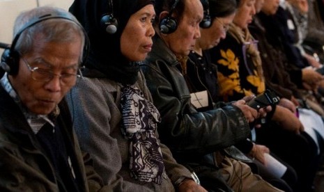 Sidang kasus PKI di Den Haag, Belanda.