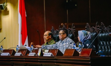 Sidang paripurna DPD RI.