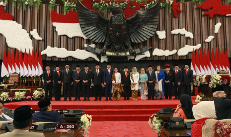 Sidang Paripurna MPR Pelantikan Presiden dan Wapres 2019-2024.