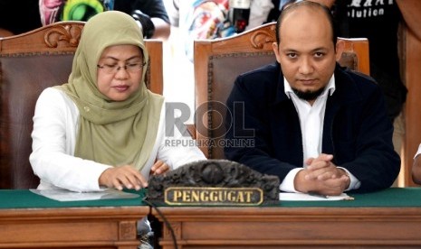 Sidang Perdana. Penyidik KPK Novel Baswedan menjalani sidang perdana praperadilan di Pengadilan Negeri Jakarta Selatan, Senin (25/5).