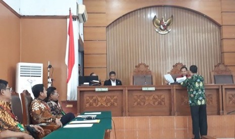 Sidang praperadilan yang diajukan Setya Novanto terhadap KPK di PN Jaksel, Kamis (30/11)