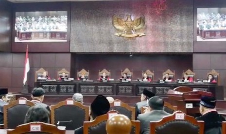 Sidang sengketa Pilpres di MK