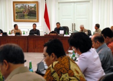 Sidang kabinet, ilustrasi