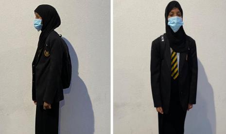 Siham Hamud, menolak mengenakan rok pendek dengan alasan agama