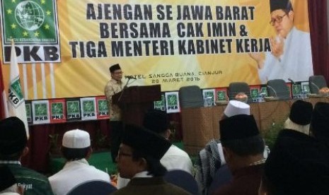 Silaturahim Cak Imin dengan Ajengan se-Jabar (Ilustrasi)