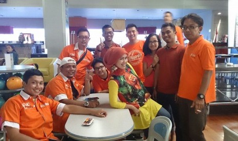 Silaturahim dan bowling bareng Freed For Fun Community.