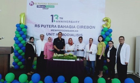 Siloam Hospitals Putera Bahagia membuka Unit Pelayanan Hemodialisis dan dukungan empat mesin.