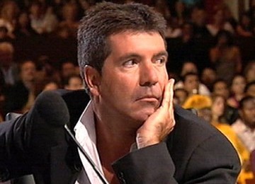 Simon Cowell saat masih di American Idol